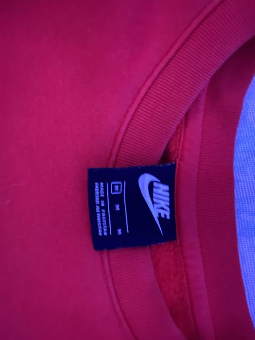 swet nike vermelha