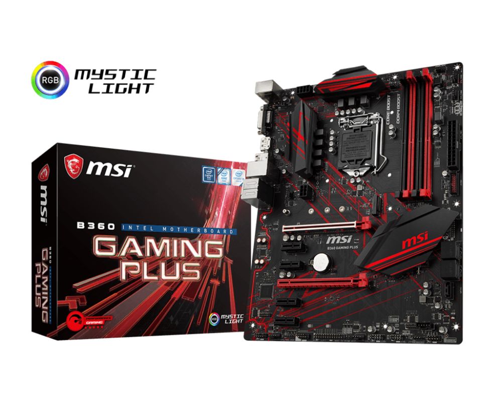 Продам комплект i3 8100  msi b360 gaming plus 4g озу