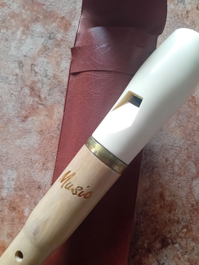 Flauta de madeira