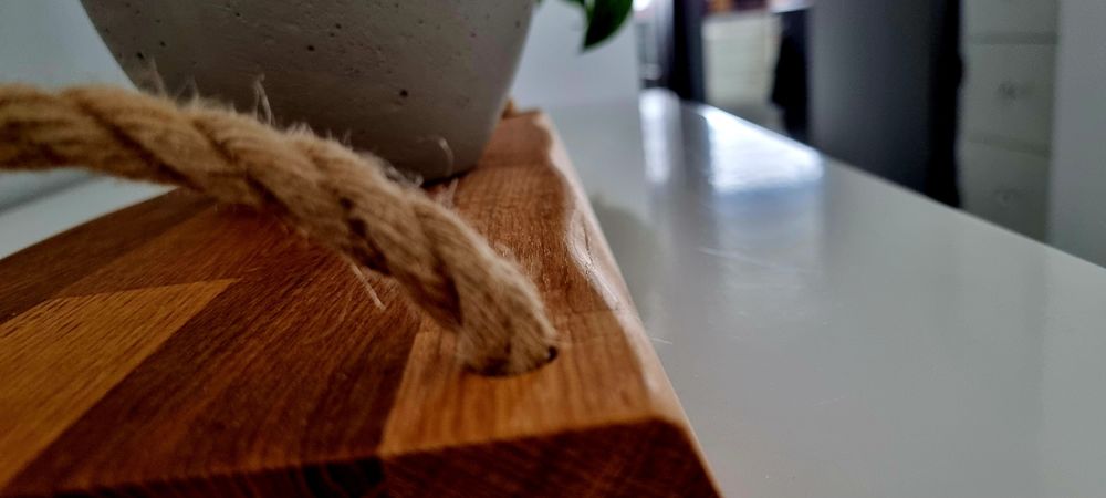 Deska dębowa ozdobna