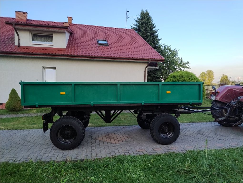 Przyczepa kaczka, wywrotka 3 strony