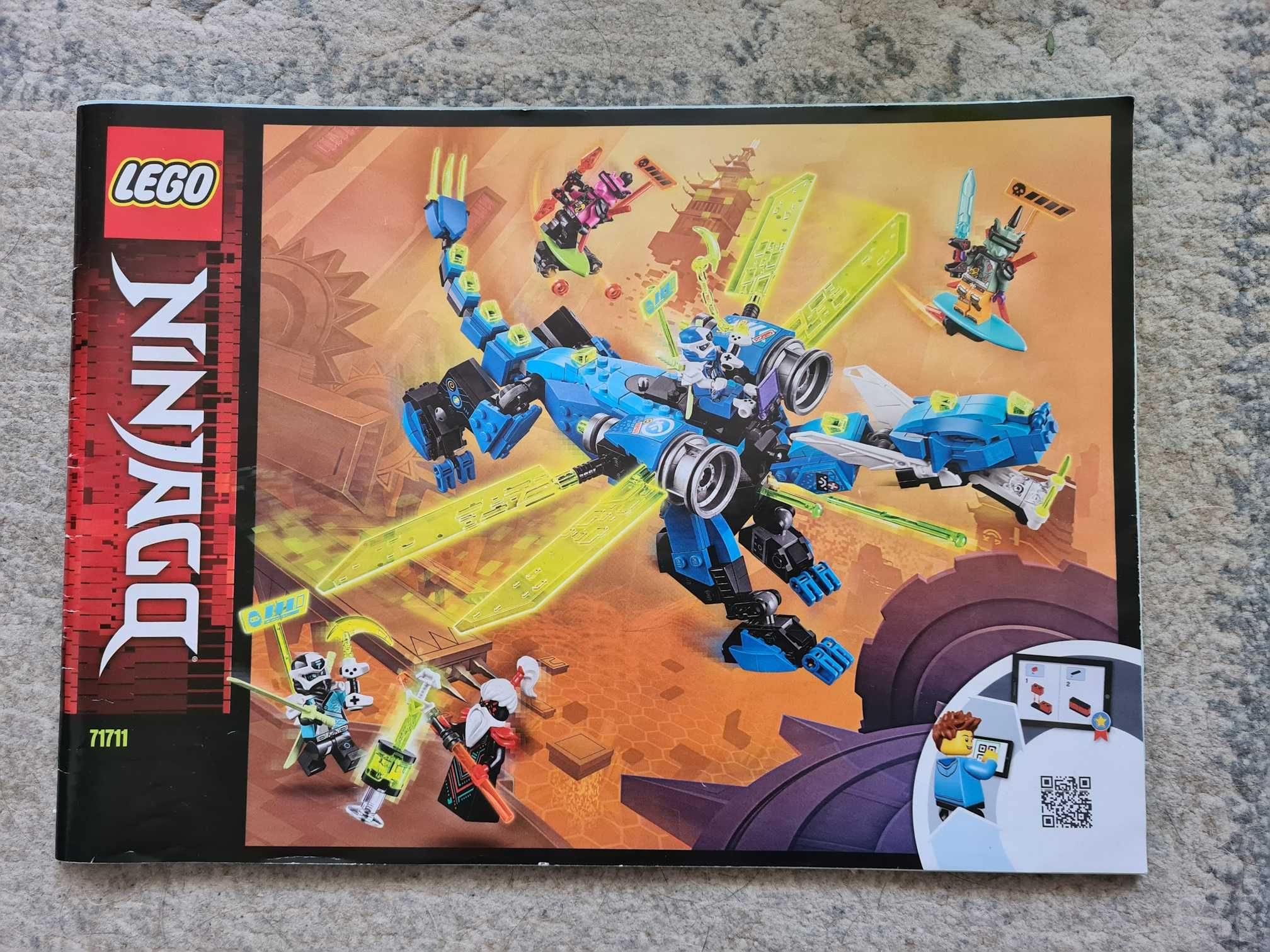 Klocki Lego Ninjago "Cybersmok Jaya" zestaw 71711