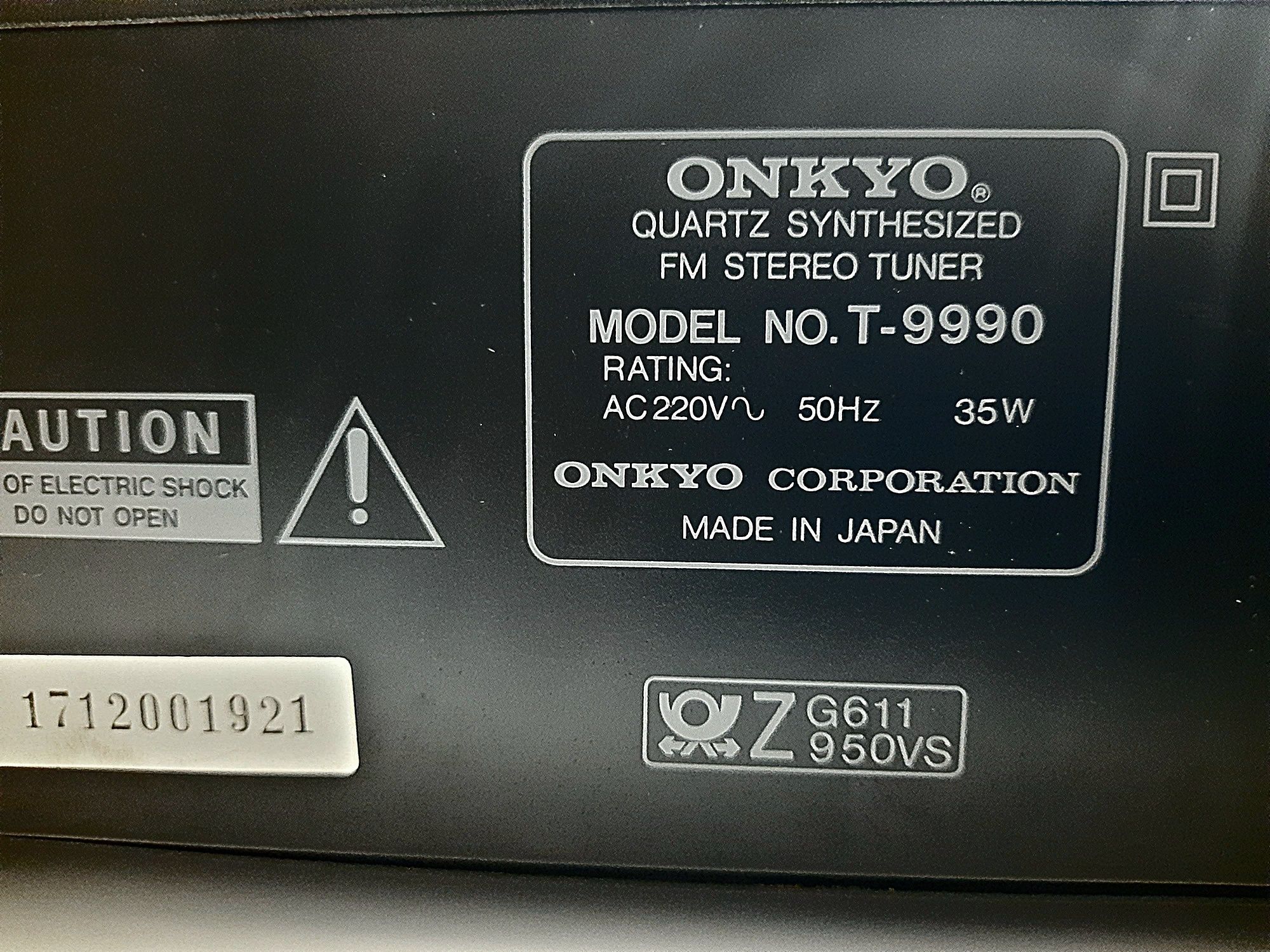 Onkyo Integra T 9990