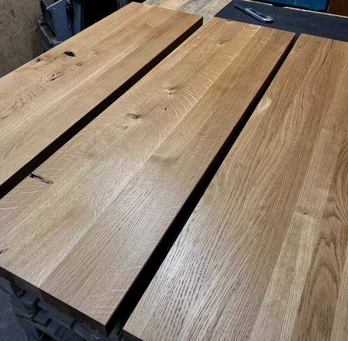 Schody Trepy Stopnie dąb jesion na beton, konstrukcje