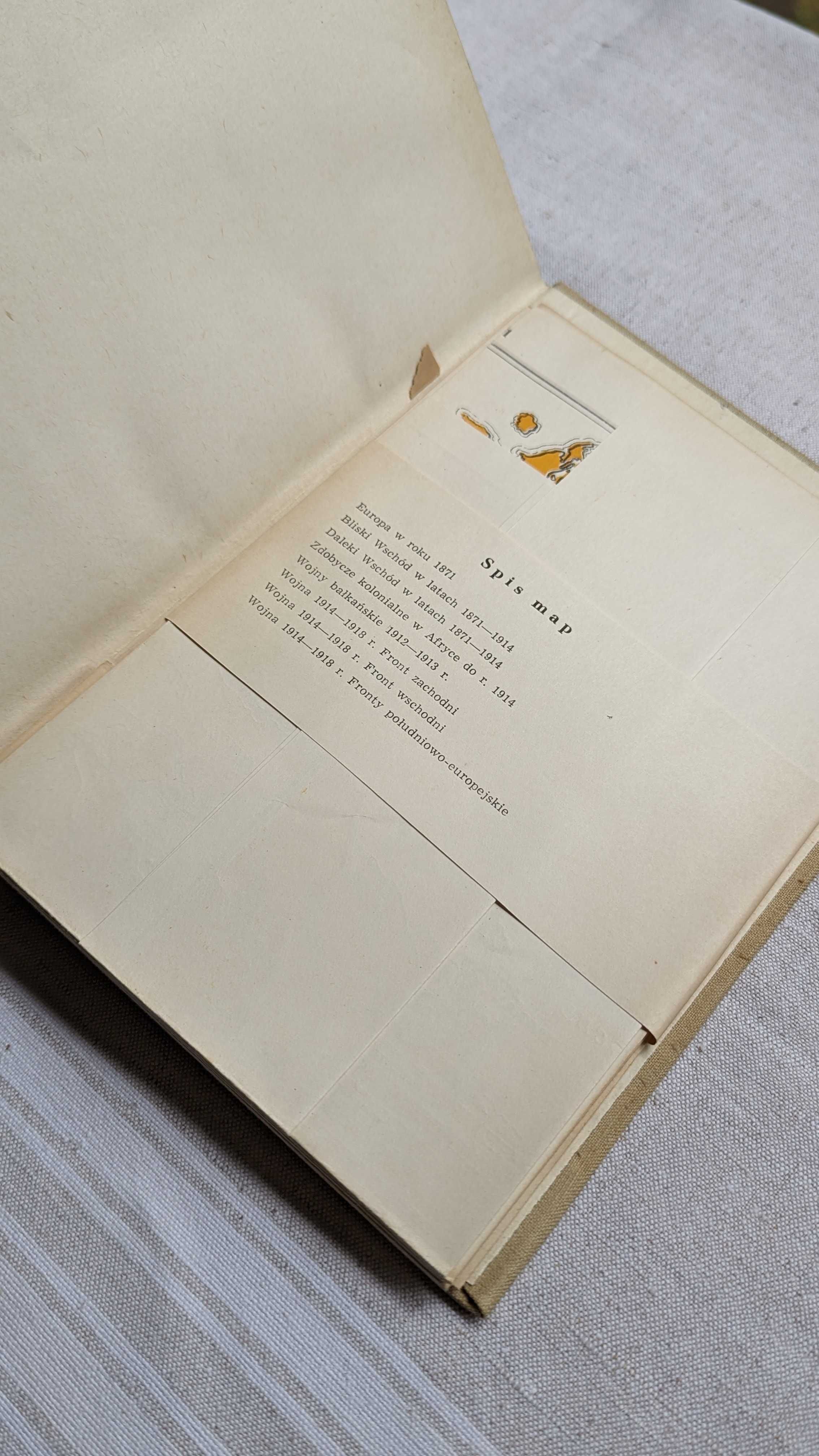 Dzieje Europy 1871 - 1919 + mapy, Eugeniusz Tarle