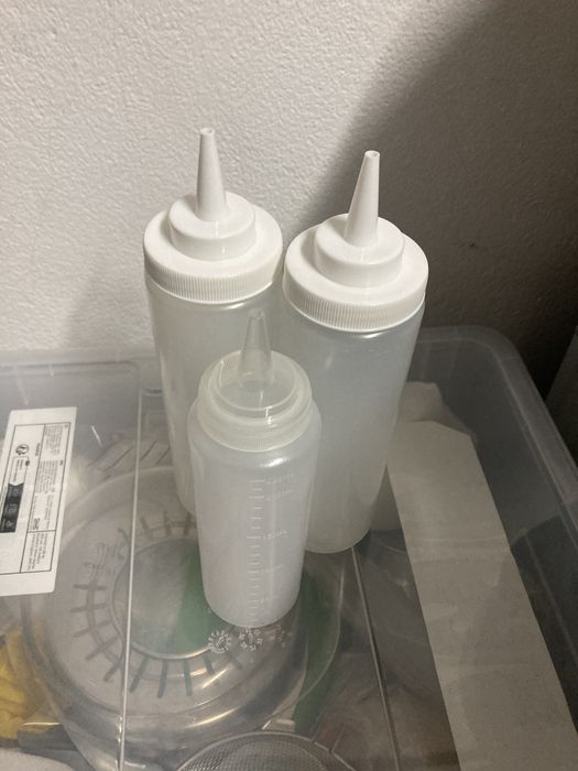 Kit de garrafas para molhos