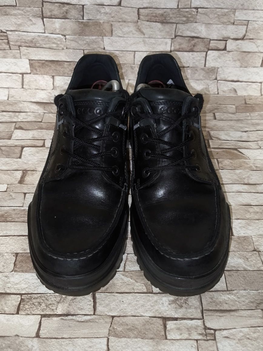 Ecco Track 25 GTX Gore-Tex Męskie skórzane buty outdoorowe rozmiar 42