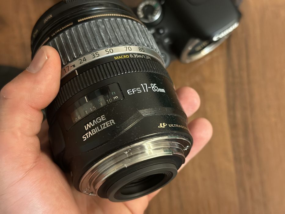 Canon 600 D + Canon Ultrasonic EFS17-85 фотоапарат обєктив