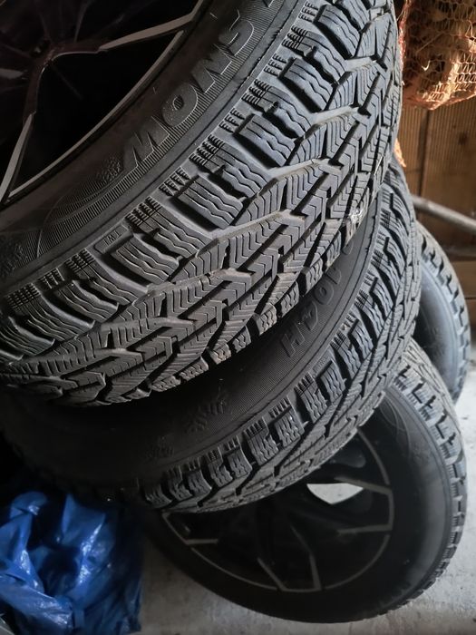 Koła  z oponami zimowymi jeep cheroky