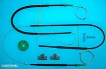 Kit reparação elevador dos vidros seat ibiza 99-2002 3 portas