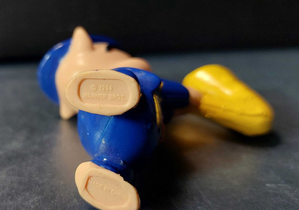 Lote de 2 Bonecos em PVC. Porky Pig e Silvestre