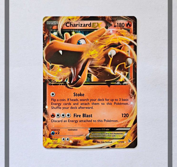 Charizard Ex 11/106 FLF Pokemon ENG-NM