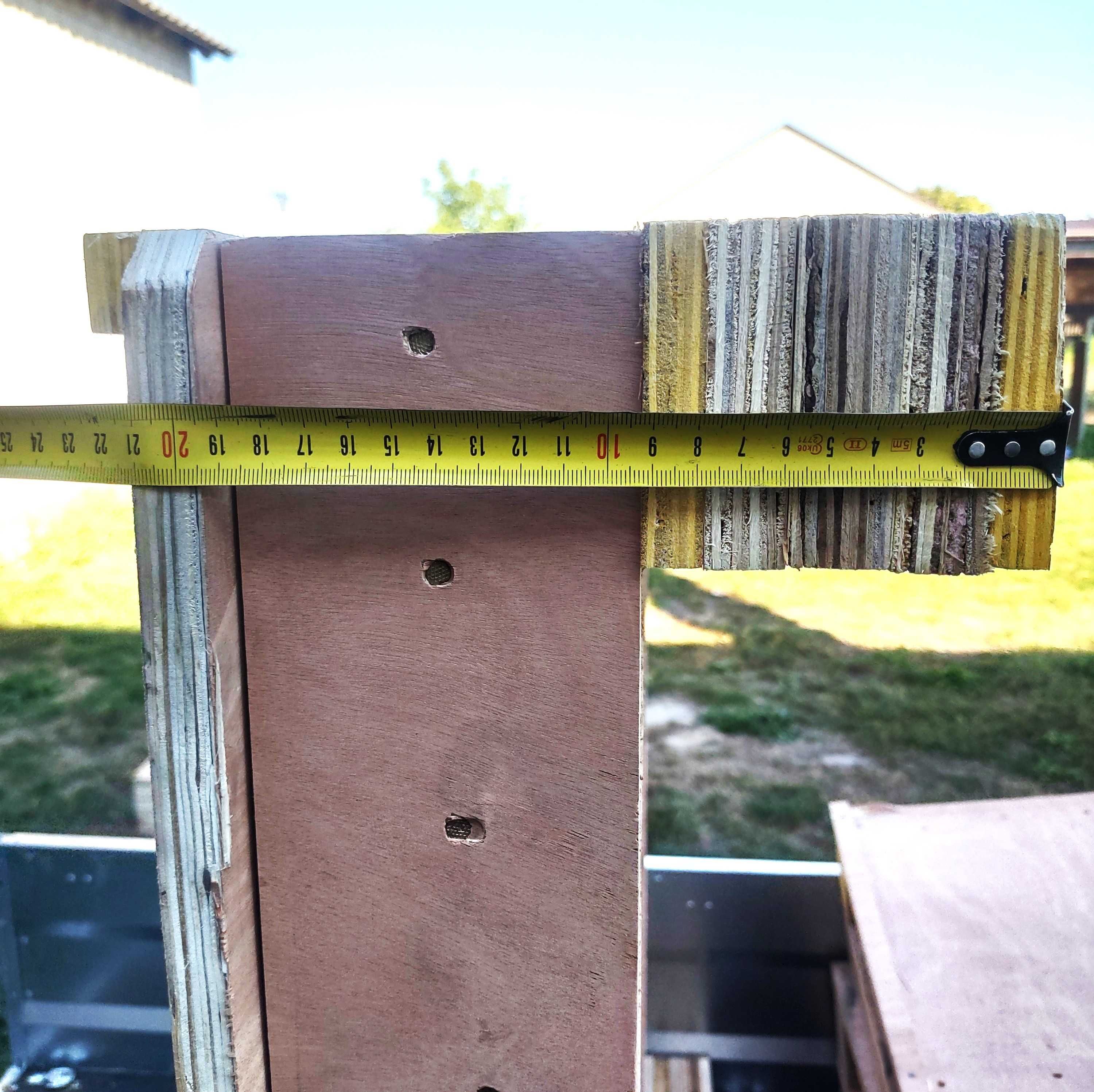 Mocne Blaty Paletowe 125x110cm ze Sklejki 18mm