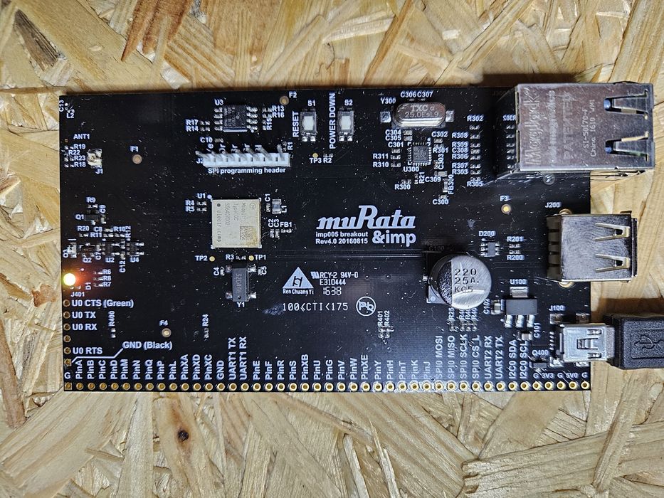 Murata imp005 Breakout wifi arduino