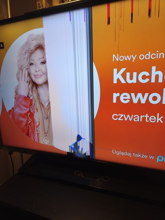 Tv Toshiba 40"Android uszkodzony