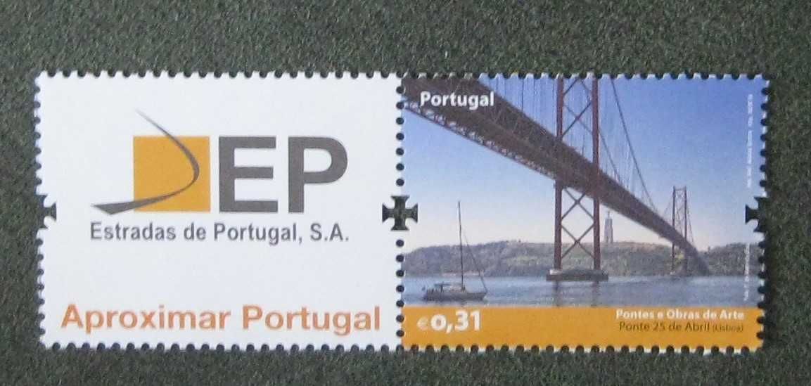 2008 - Selo Corporate Nº 3782A: EP Estradas de Portugal