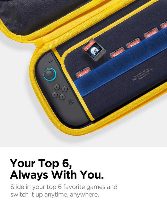 Футляр Spigen Nano Pop Pro Pouch для Nintendo Switch 2 Blueberry Navy