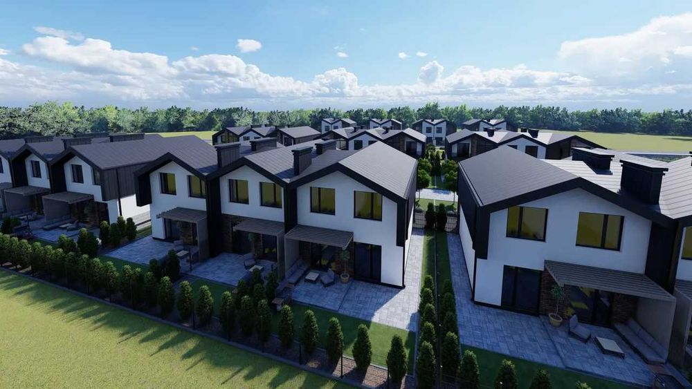 Продається будинок (таунхаус) 118 м2/Скандинавський стиль/Власний ЖЕК