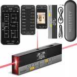 Dwustronny Dalmierz Miarka Bluetooth App Ios Android Zasięg 120m