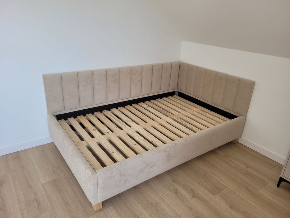 Łóżko tapicerowane 120x200 narozne 140x200  100x200 producent kaszmir