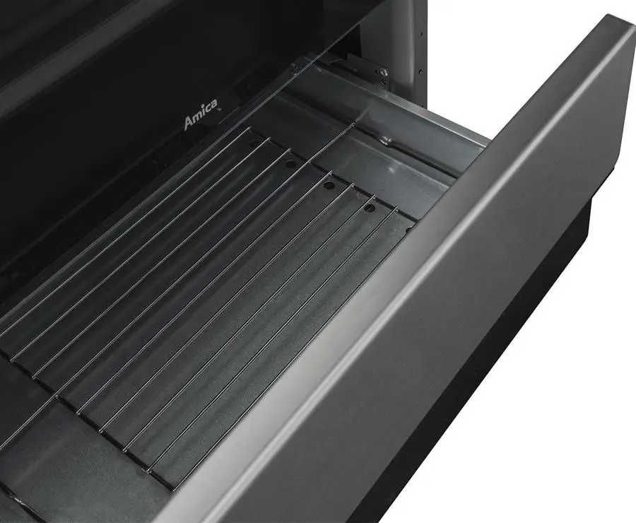 Нова газова плита Amica 57GGH5.43HZpMsN стаціонарна із духовкою