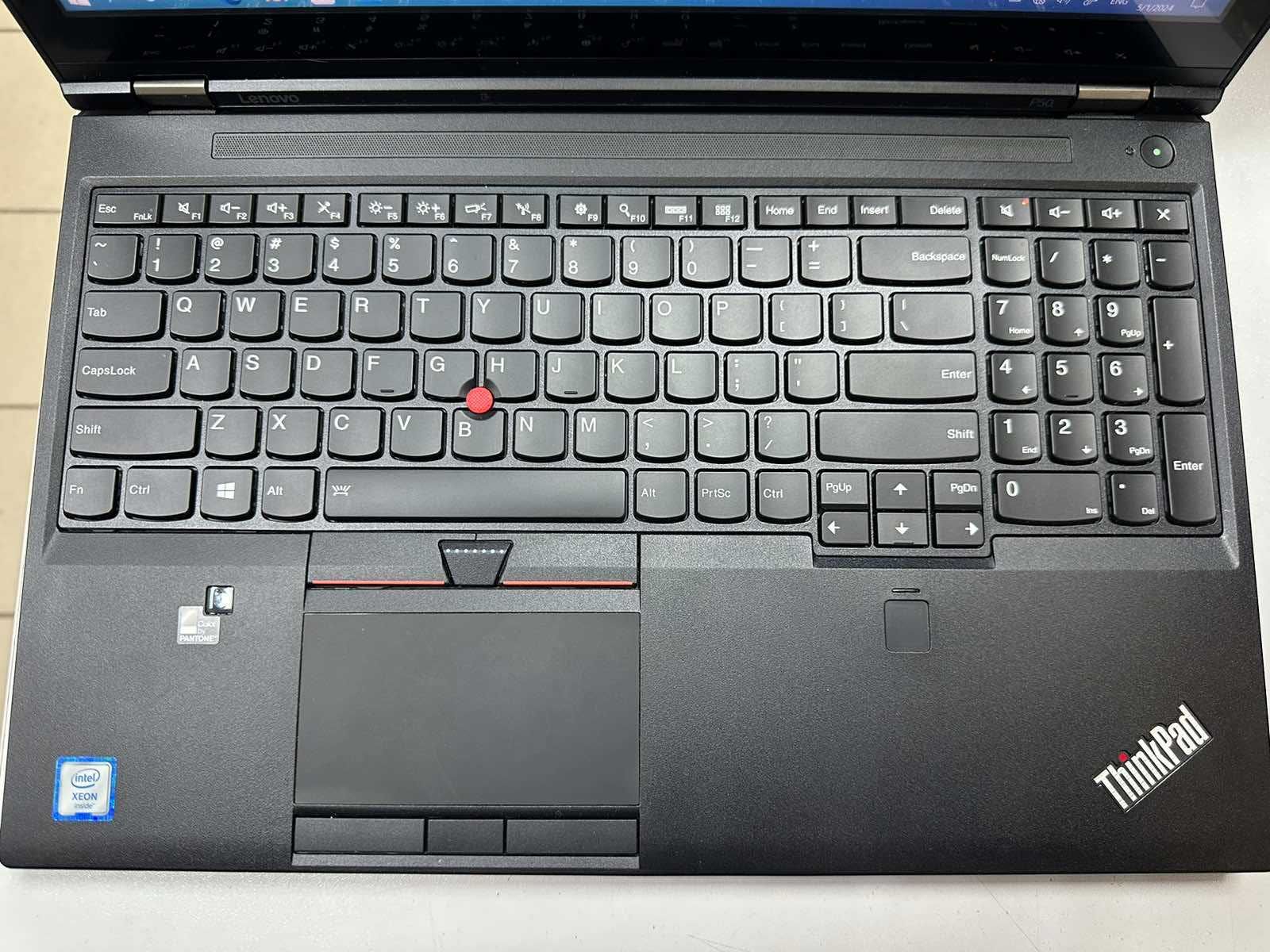 Потужний ноутбук для роботи та ігор Lenovo Thinkpad P50