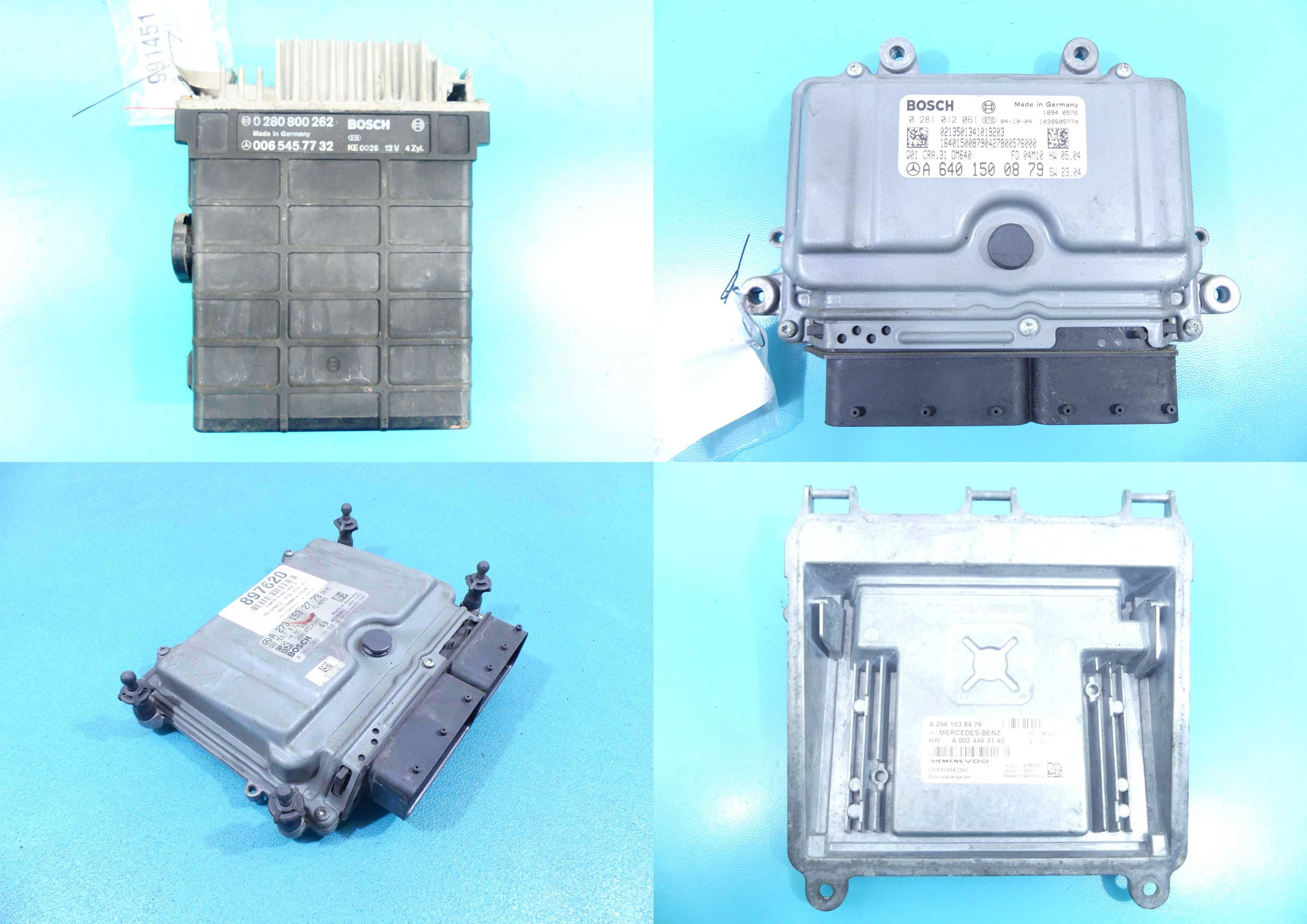 ЕБУ ECU блок керування двигуна Mercedes 124 A B C CLS E GL ML R S Vito