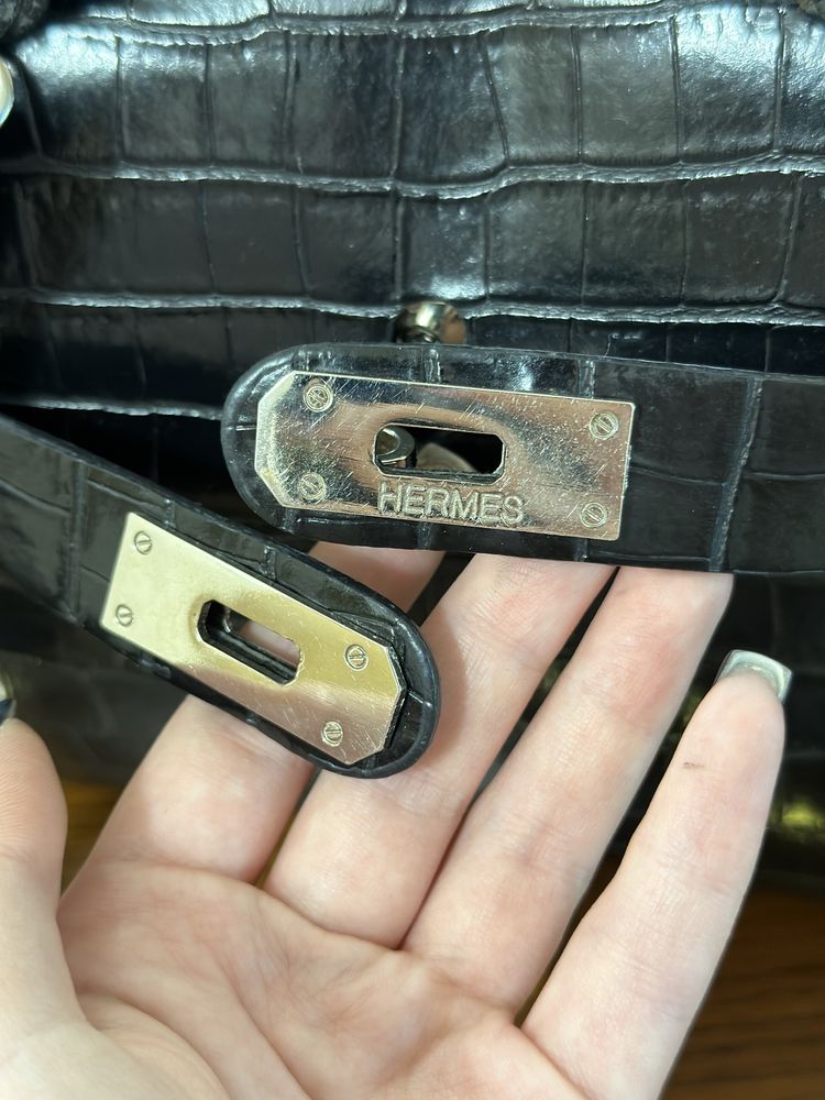 Жіноча лакова сумка чемодан під hermes