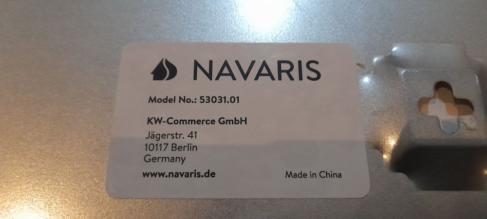 Navaris szklana tablica magnetyczna 80x30cm nowa