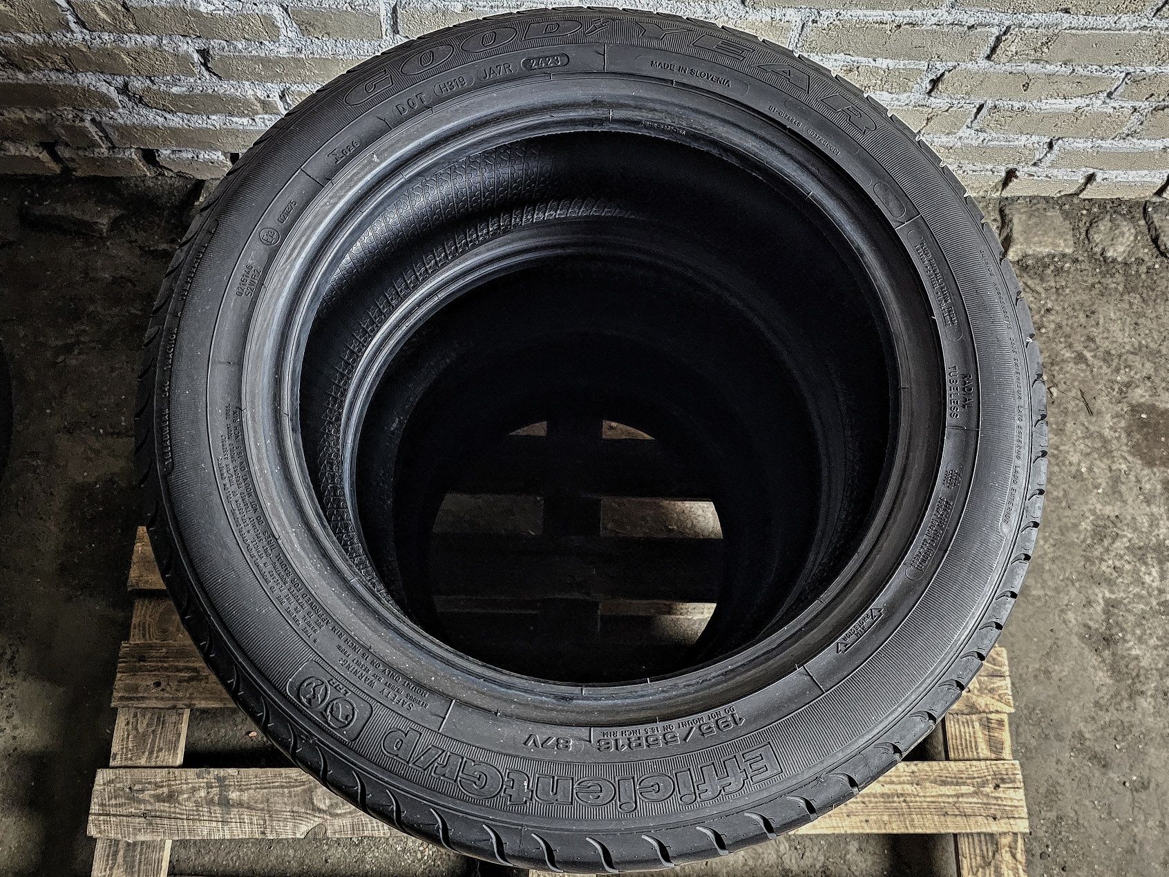 Як нові 195/55r16 GoodYear | 2023 | 8mm | Slovenia | Преміум шини/4шт.
