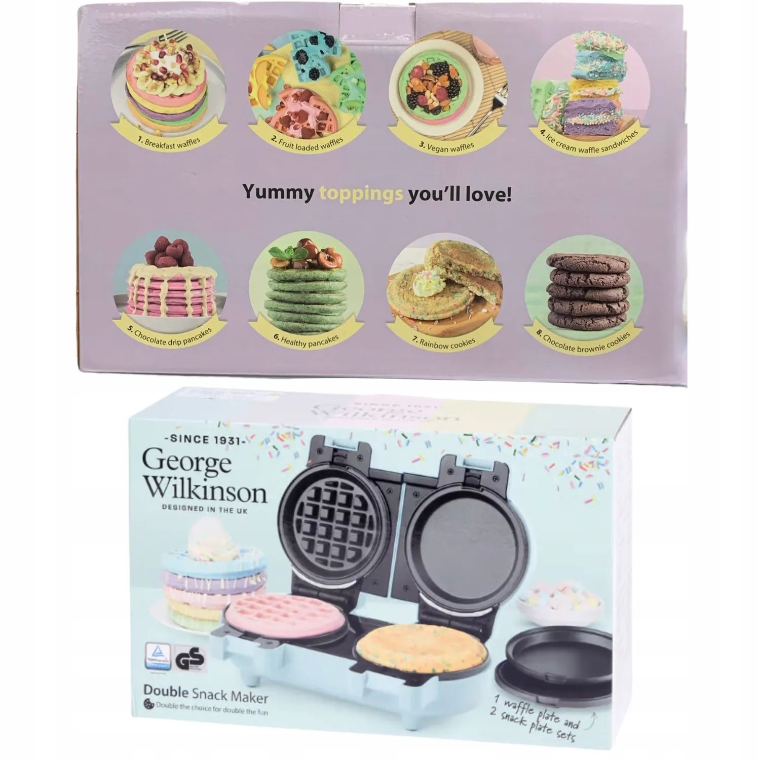 Gofrownice Wilkinson Double Snack