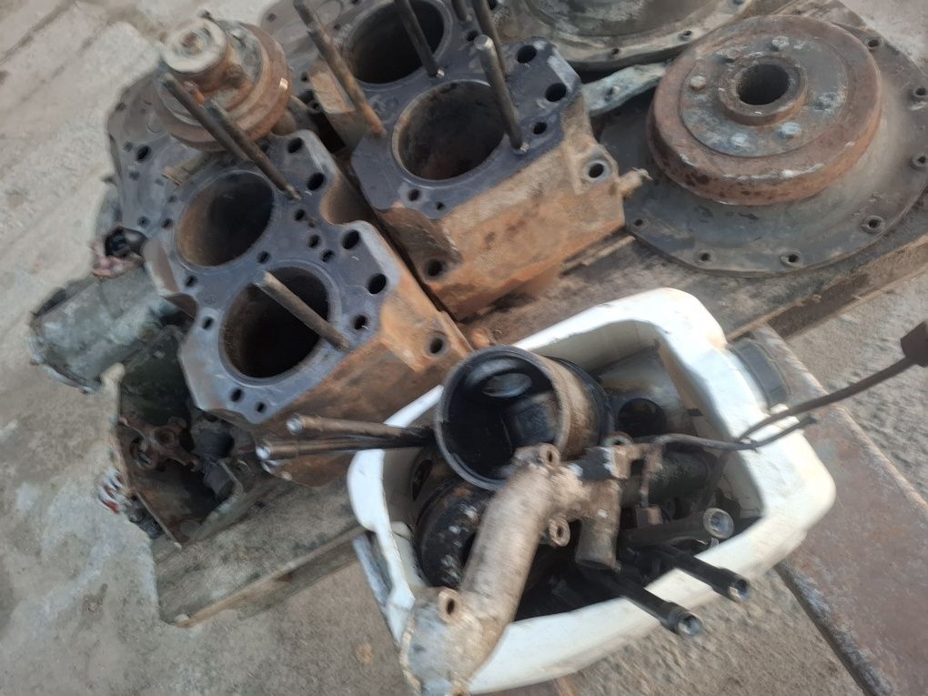 Silnik ifa 4cyl fortschritt 4vd  blok wał alternator