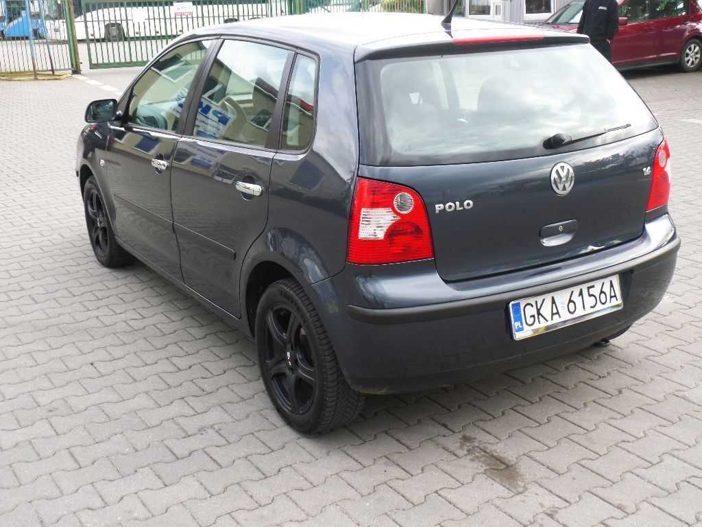 VW Polo 1.4 benz. rok 2004 , 5-drzwi  od 2023 w PL , KLIMA-bdb