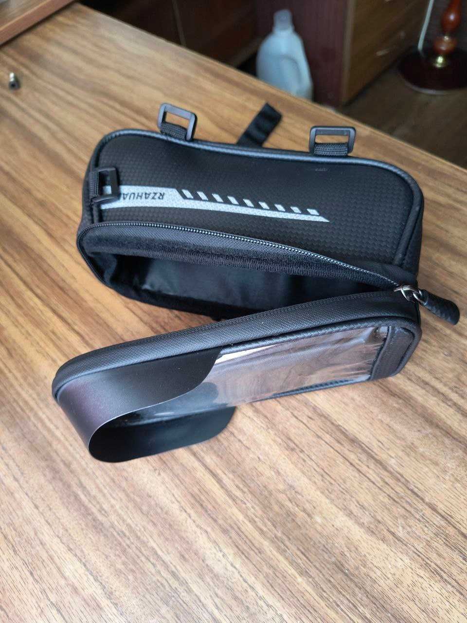Велосипедные примочки, Shimano BB-MT501, руль Сrosser, сумка и т.д.