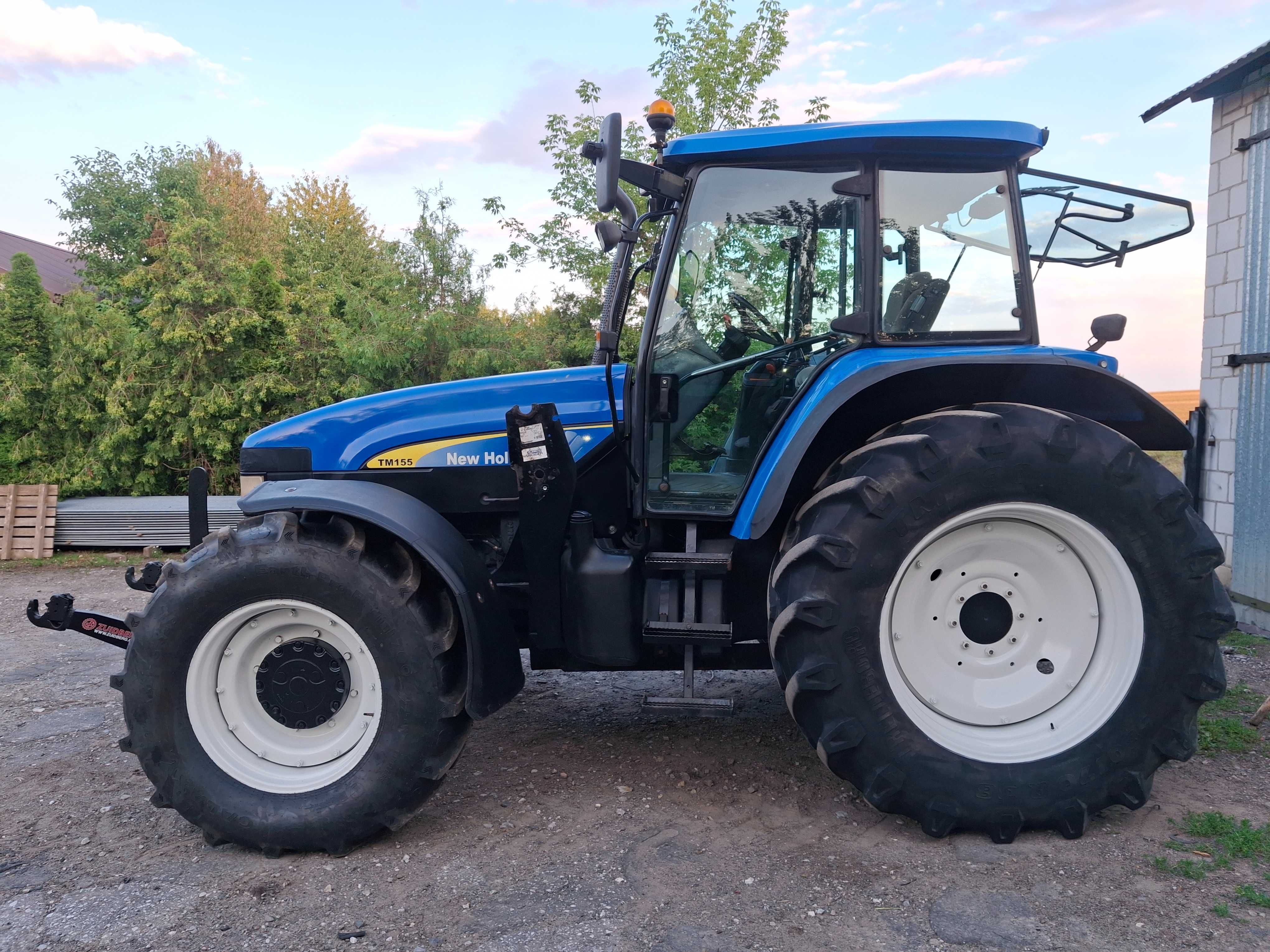 Mew Holland TM155 Sprowadzony Tuz Miękka Oś Adaptacja Quicke Case Mxm