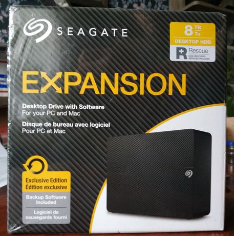 Внешний жесткий диск 8TB Seagate Expansion desktop настольный НОВЫЙ