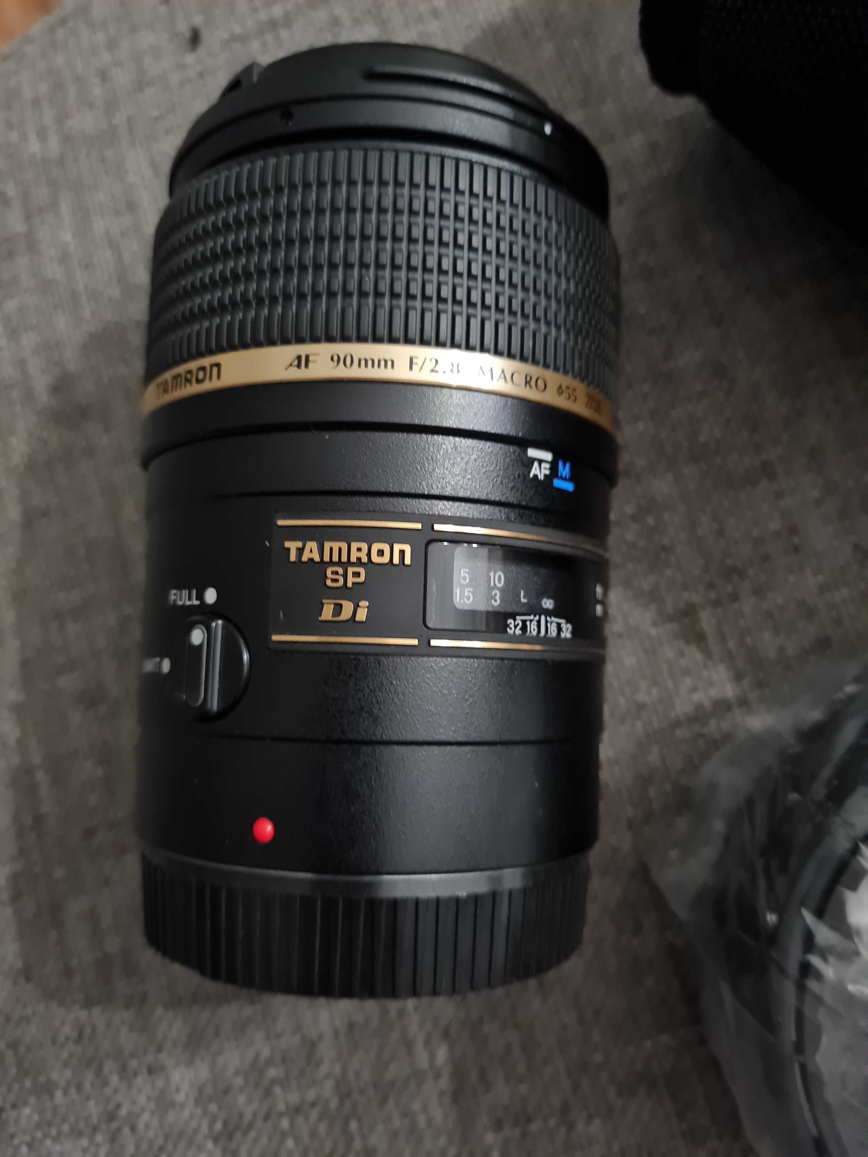 Obiektyw Tamron SP Di AF 90mm do Canona, fv