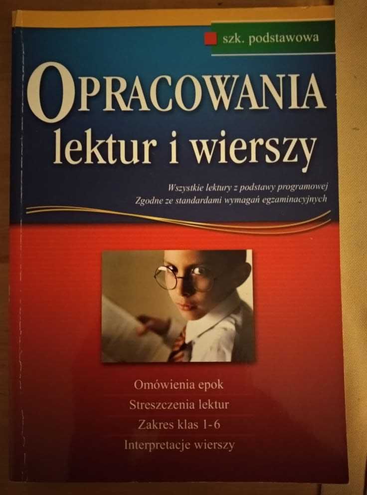 Opracowania lektur i wierszy