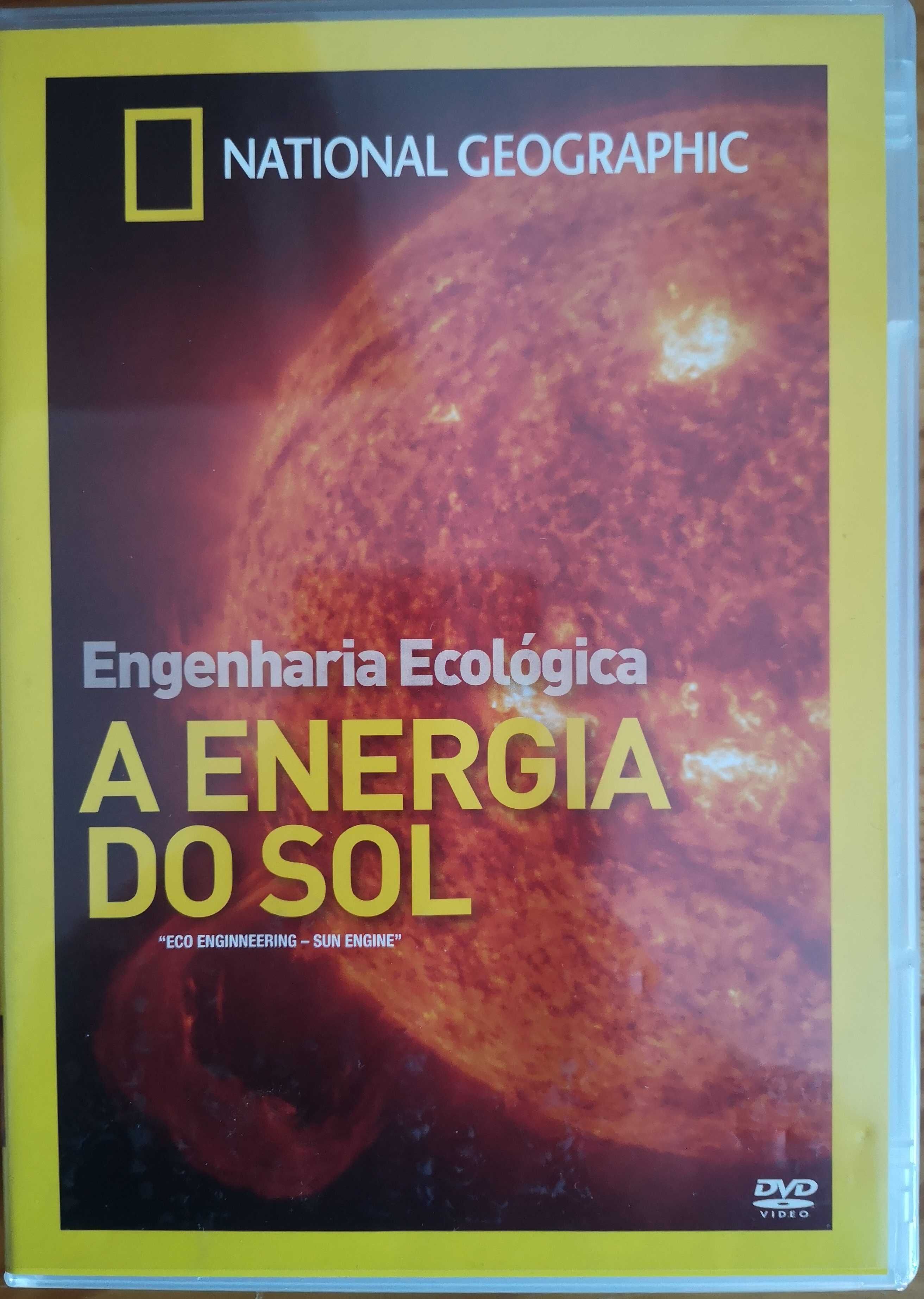 DVD "A Energia Do Sol - Engenharia Ecológica" National Geographic