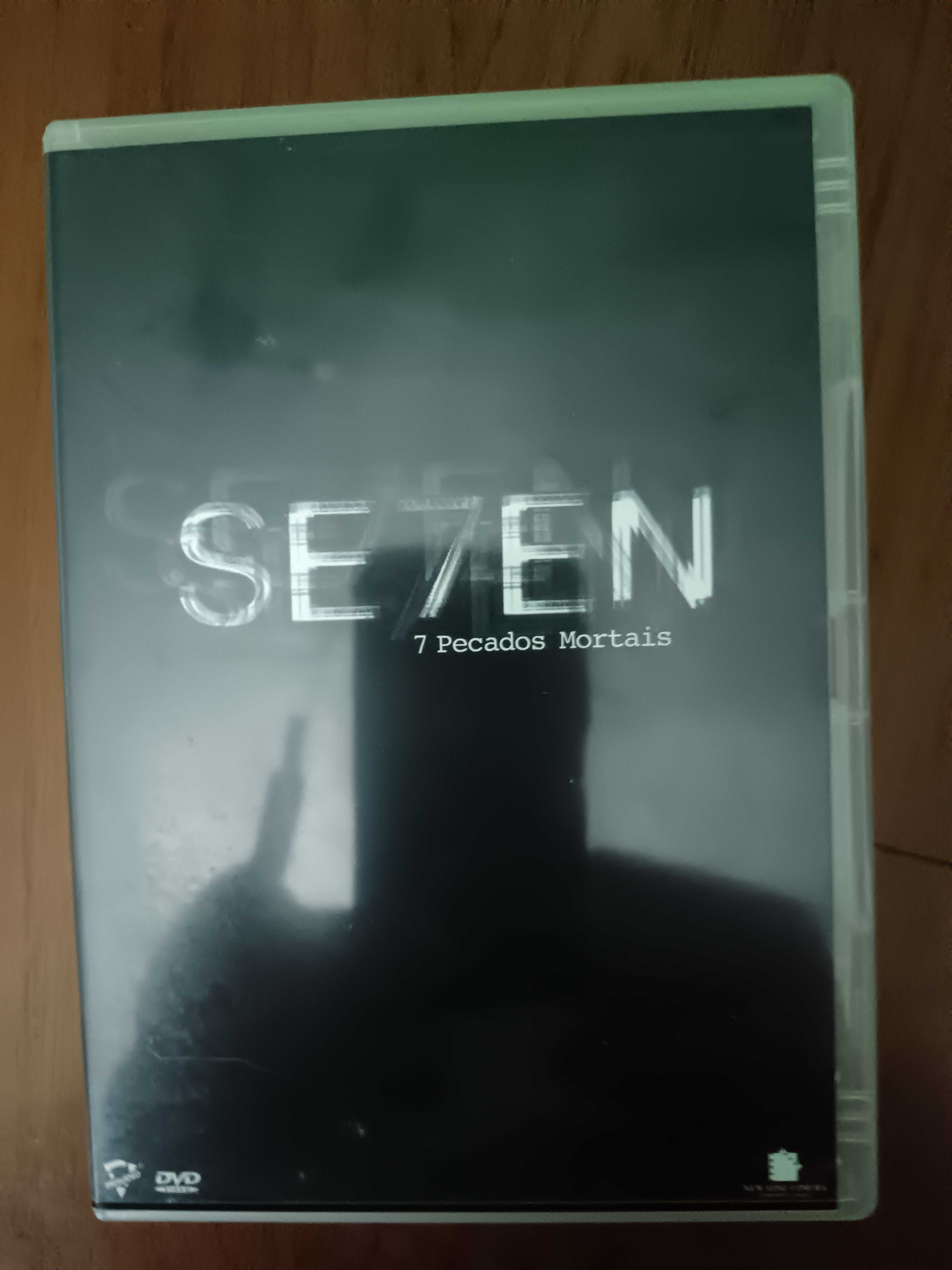 filme dvd original - seven  - 7 pecados mortais