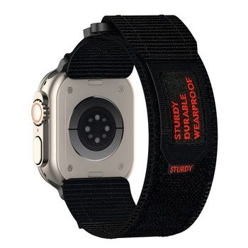 Pasek do Apple Watch 38/40/41 nylonowy wzór 4 cztery kolory