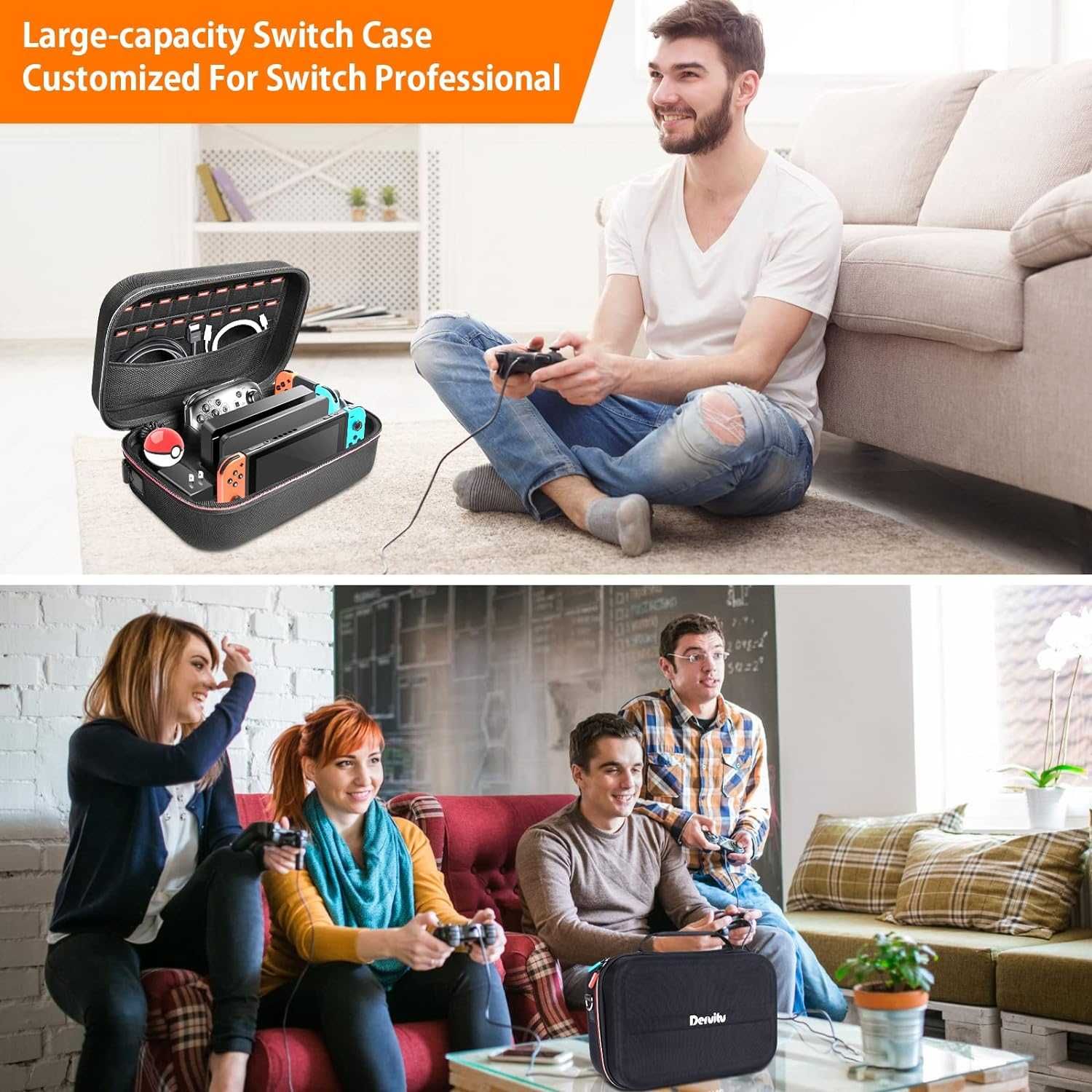 Walizka Torba ETUI Pokrowiec Do Nintendo SWITCH