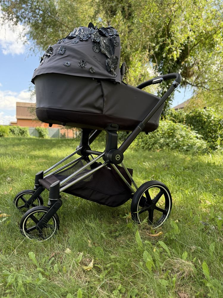 Cybex Priam 4.0 Simply Flowers Grey