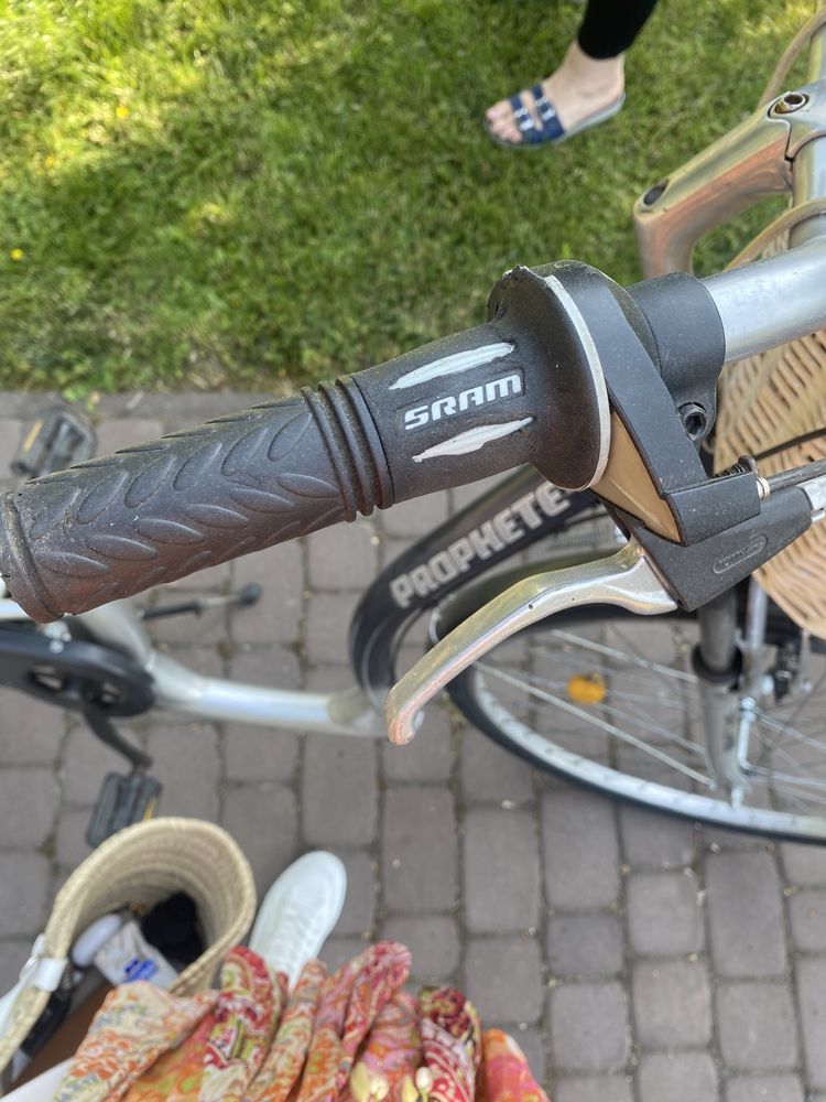 Niemiecki rower damka damski miejski rower z koszykiem
