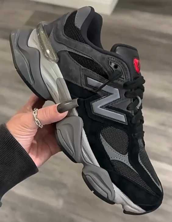 ButyDamskieNewBalance9060BlackCastlerockGreyr.38