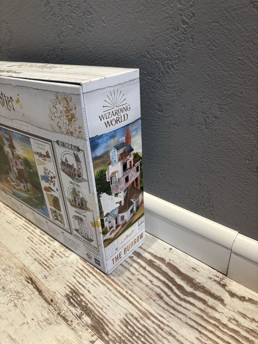 Buduj z Cegły Brick Trick Harry Potter zamek z cegły The Burrow Trefl