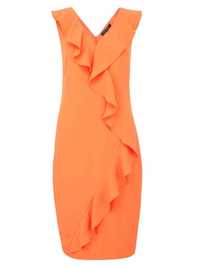 Pomarańczowa sukienka damska Top Secret