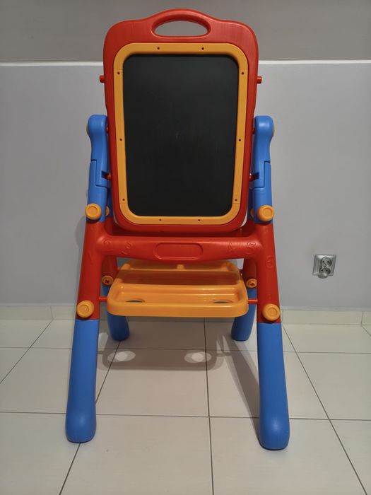 Tablica Magnetyczna stojaca dla dzieci Kredowa 2 w 1