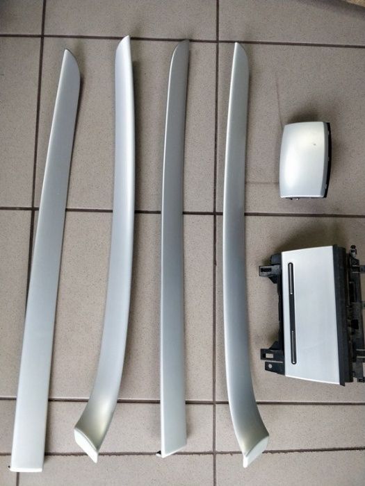 Listwy dekory wewnętrzne popielniczka 2 din sline Audi A4 B6 B7