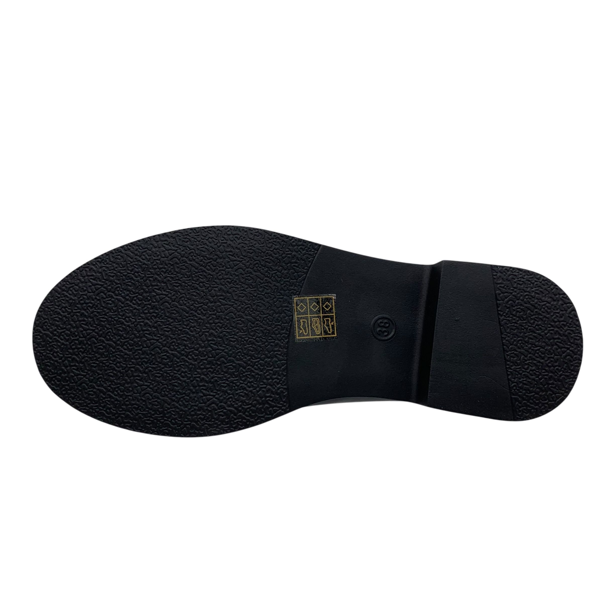 Mokasyny damskie eleganckie czarne z ćwiekami Wilma 39 wsuwane loafers